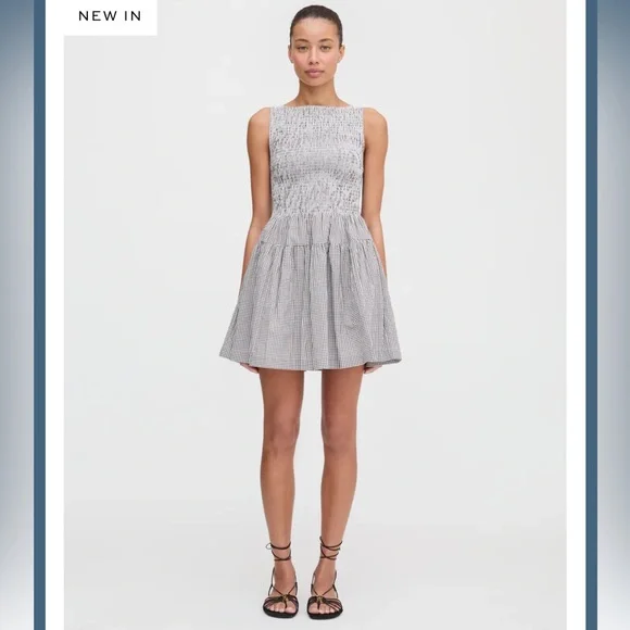 bec and bridge white dress mini BENNET HALTER MINI DRESS